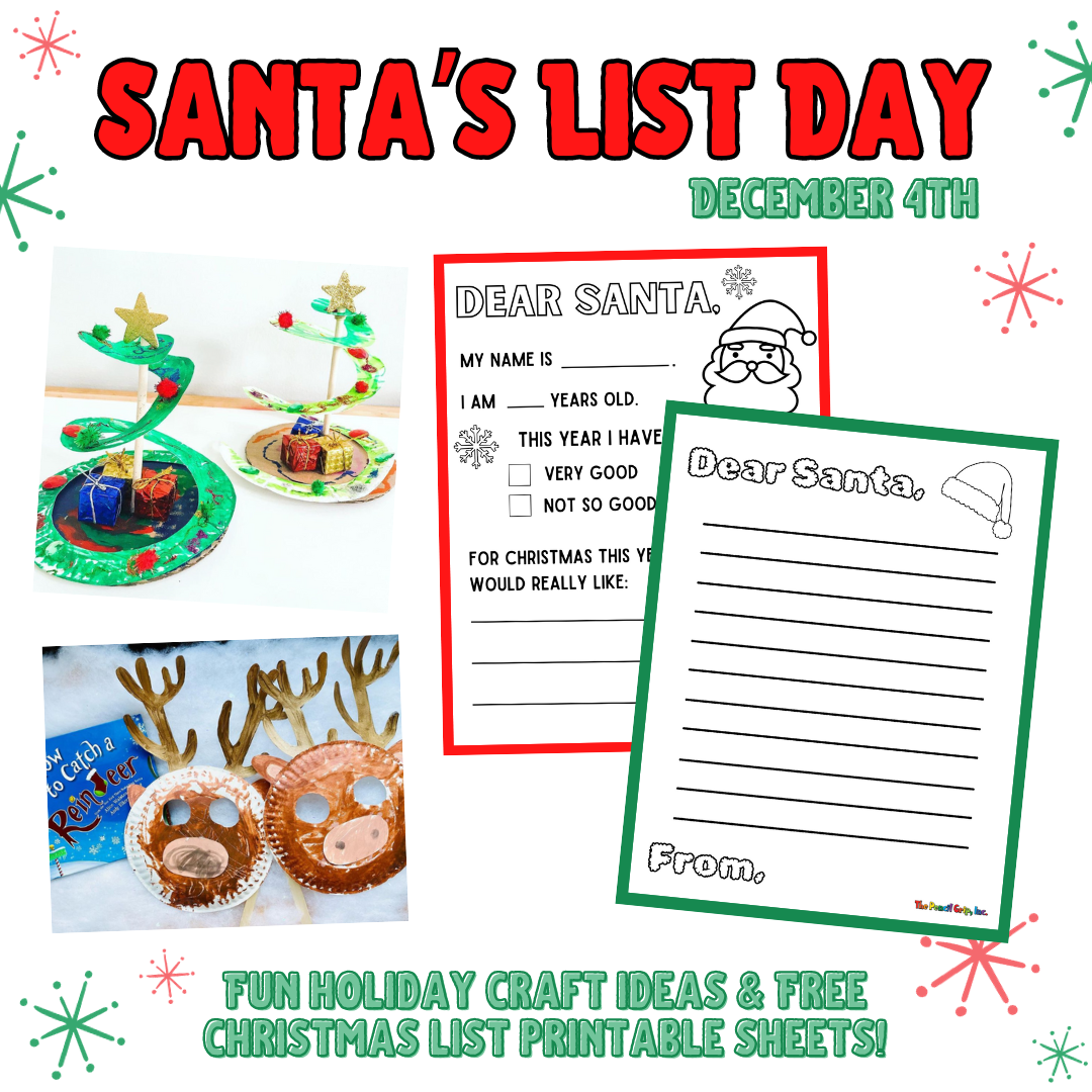 Celebrate Santa's List Day on December 4th! – TPG Creations/The Pencil ...