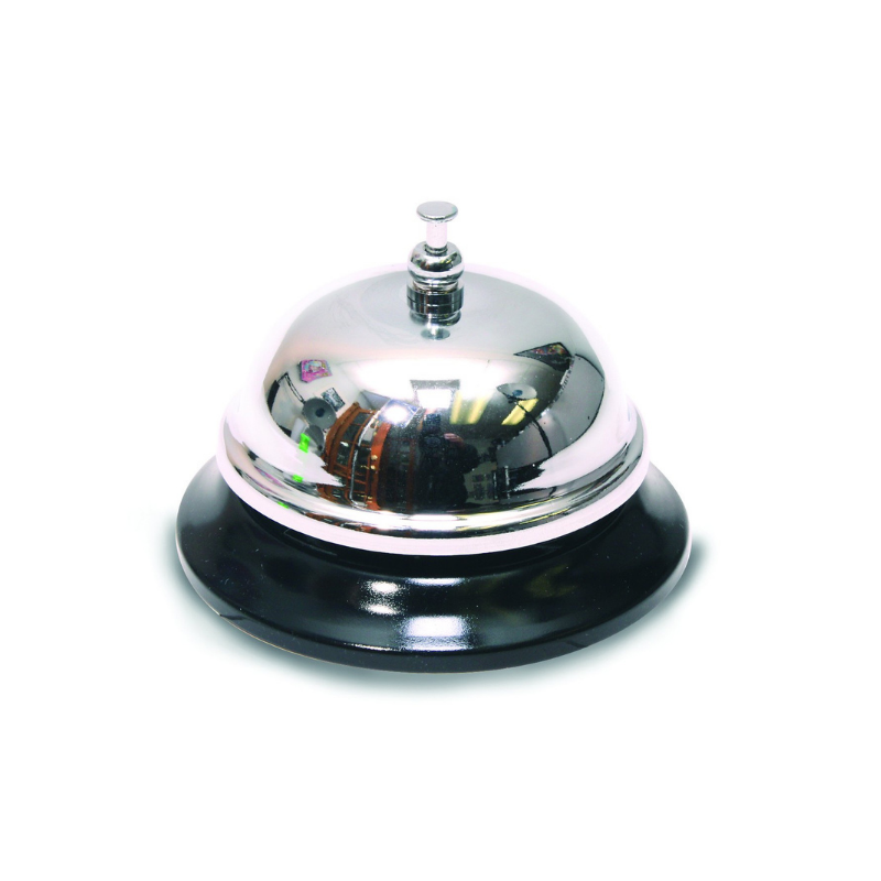 chrome call bell great for the office or classroom