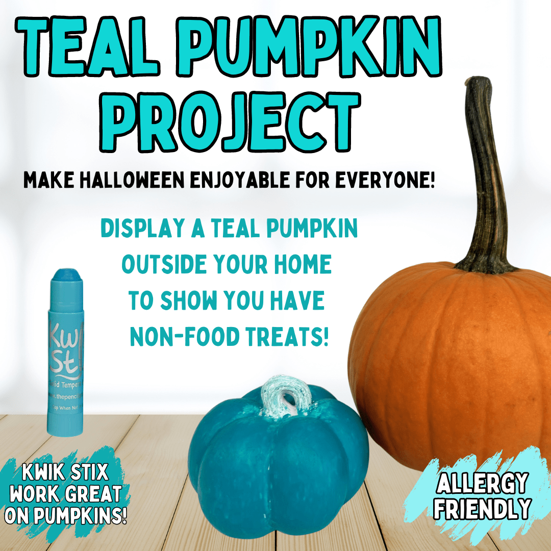 Support the Teal Pumpkin Project with Kwik Stix for a Fun and Inclusiv