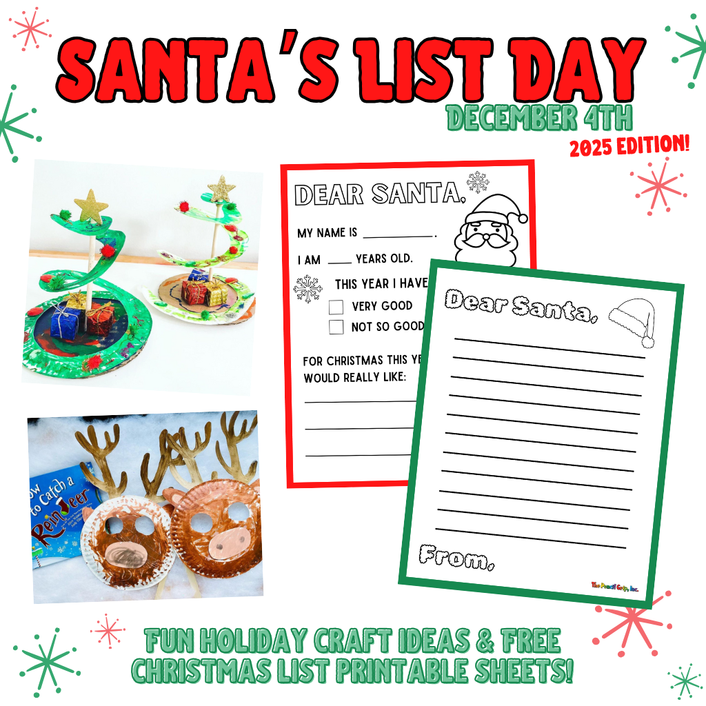 Santa's List Day: Gift and Craft Ideas for December 4th!