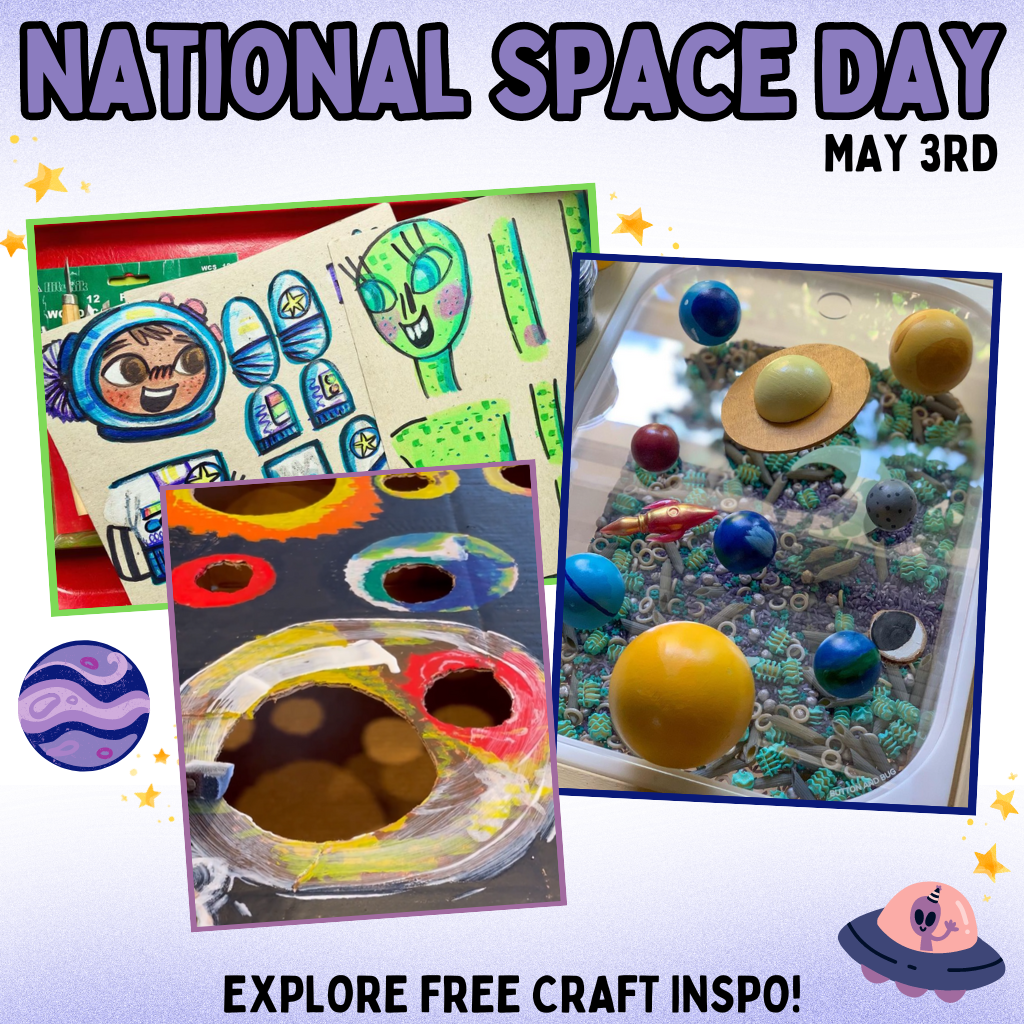 Discover Crafts that are Out of This World for National Space Day!