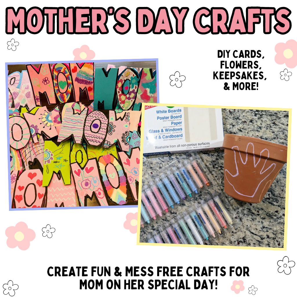 Craft the Perfect Mother's Day with Kwik Stix, Magic Stix, & Wonder Stix!