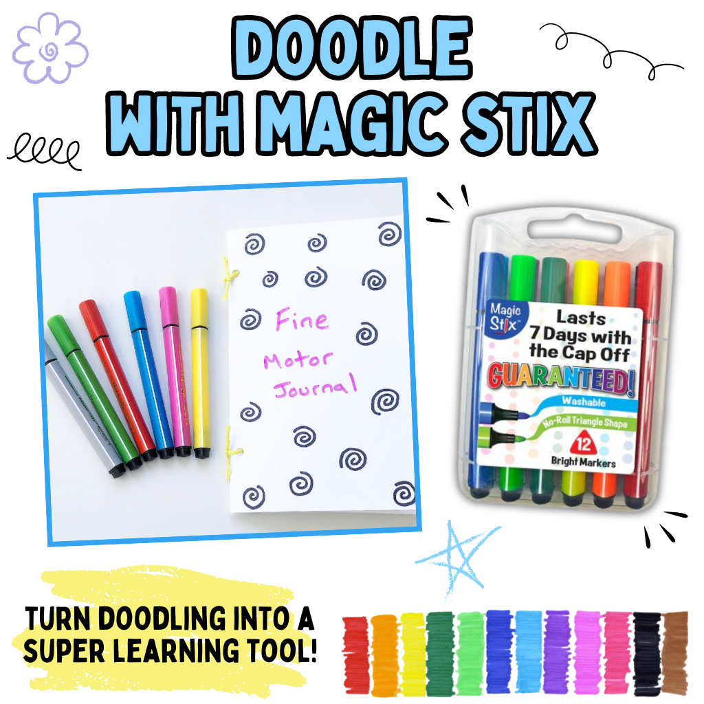 Doodle Dynamics: How Magic Stix Make Doodling Educational