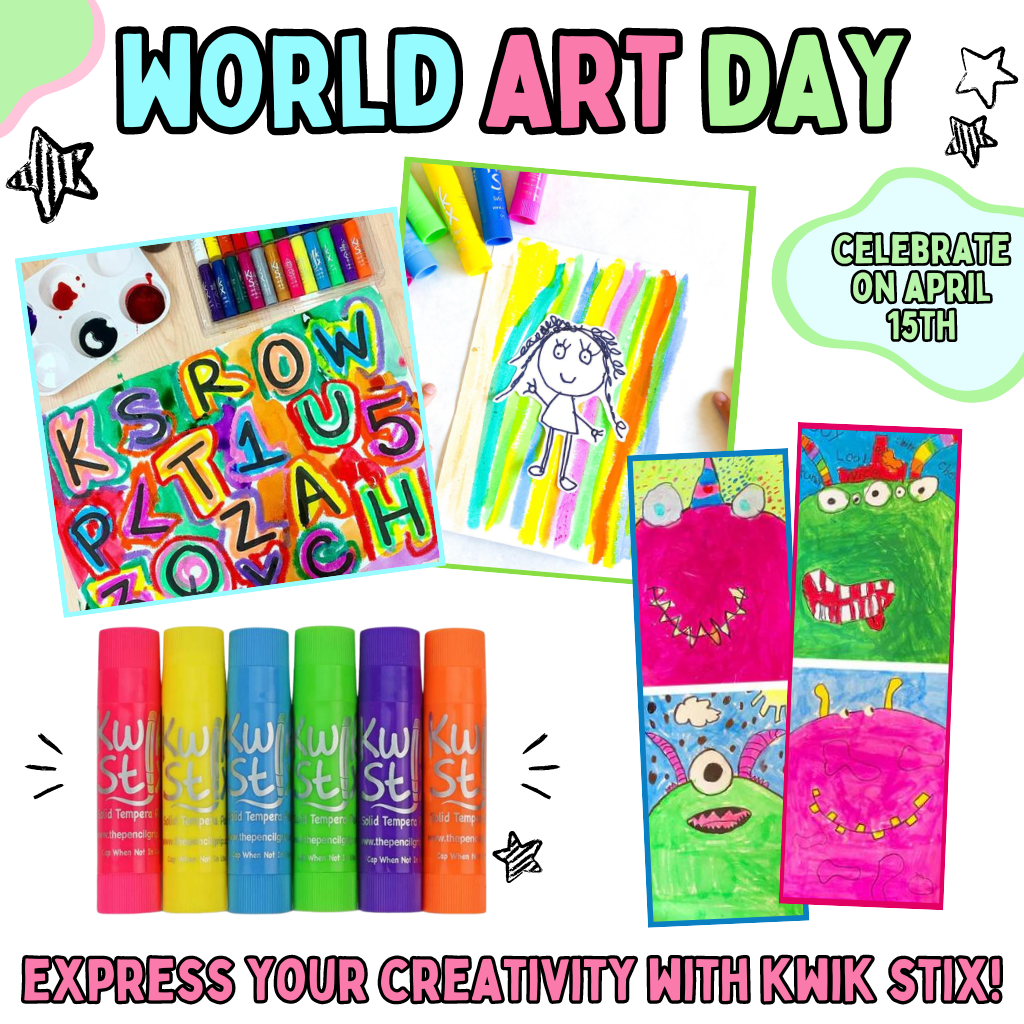 Celebrate World Art Day on April 15th!