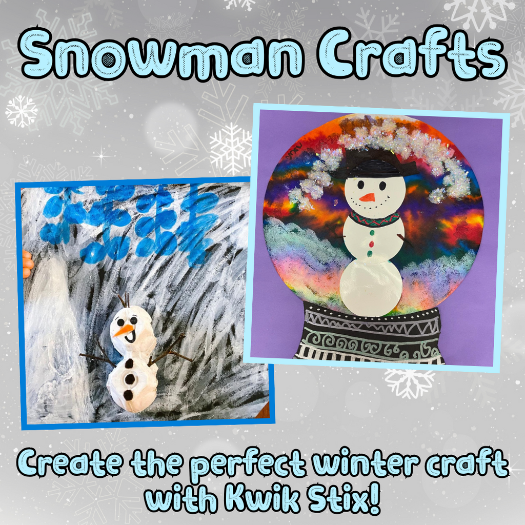 Cute Snowman Crafts for the Winter!