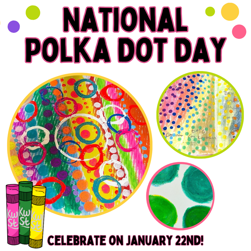 Celebrate National Polka Dot Day with These Fun Craft Ideas on January 22nd!