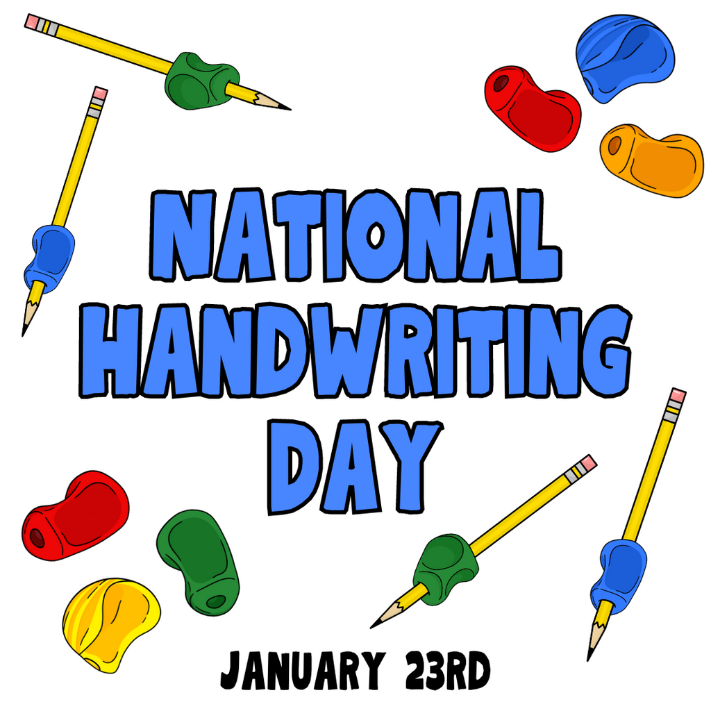 Get Your Writing On! National Handwriting Day on January 23rd!