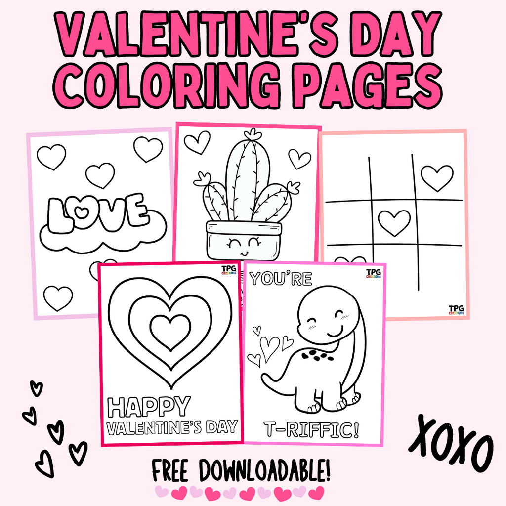 Free Valentine's Day Coloring Pages: You Can't Resist!