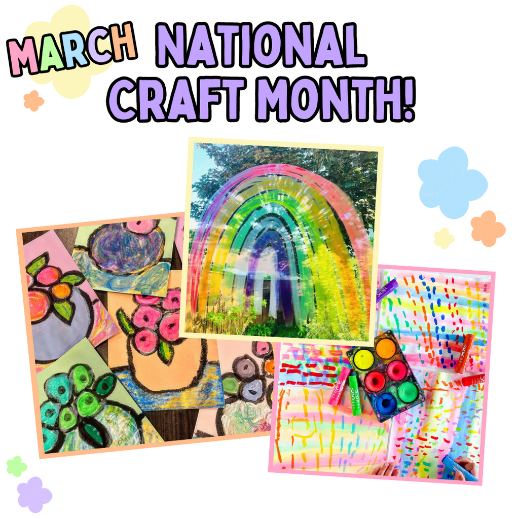 GET CRAFTY! March is National Craft Month!