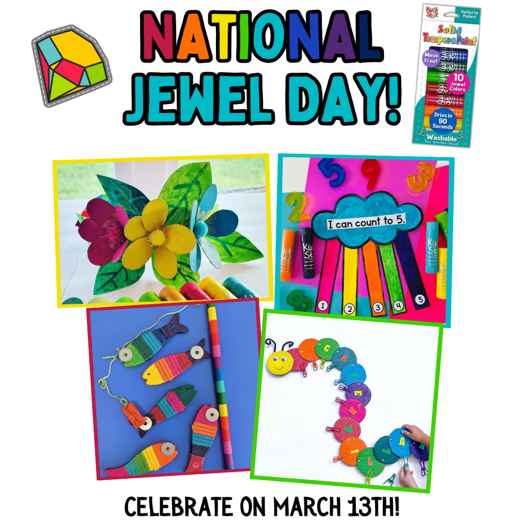 National JEWEL Day on March 13th! Explore Jewel Tone Kwik Stix