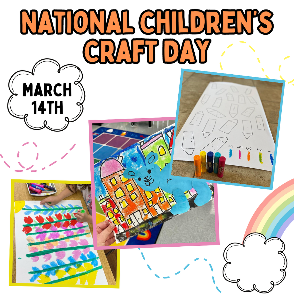 National Children's Craft Day! A Fun & Easy Craft Guide for Kids!