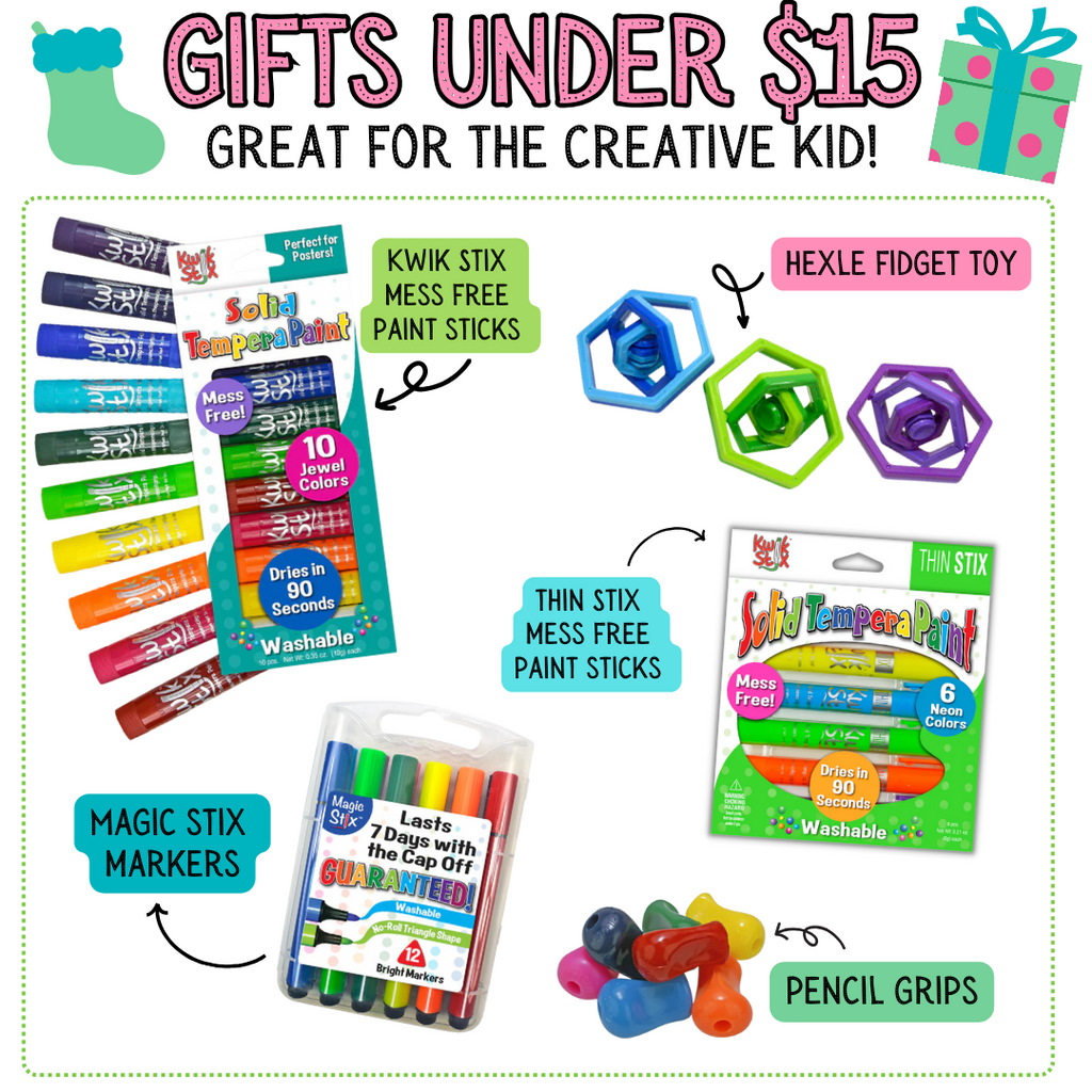 Gifts Under $15 for the Creative Kid!