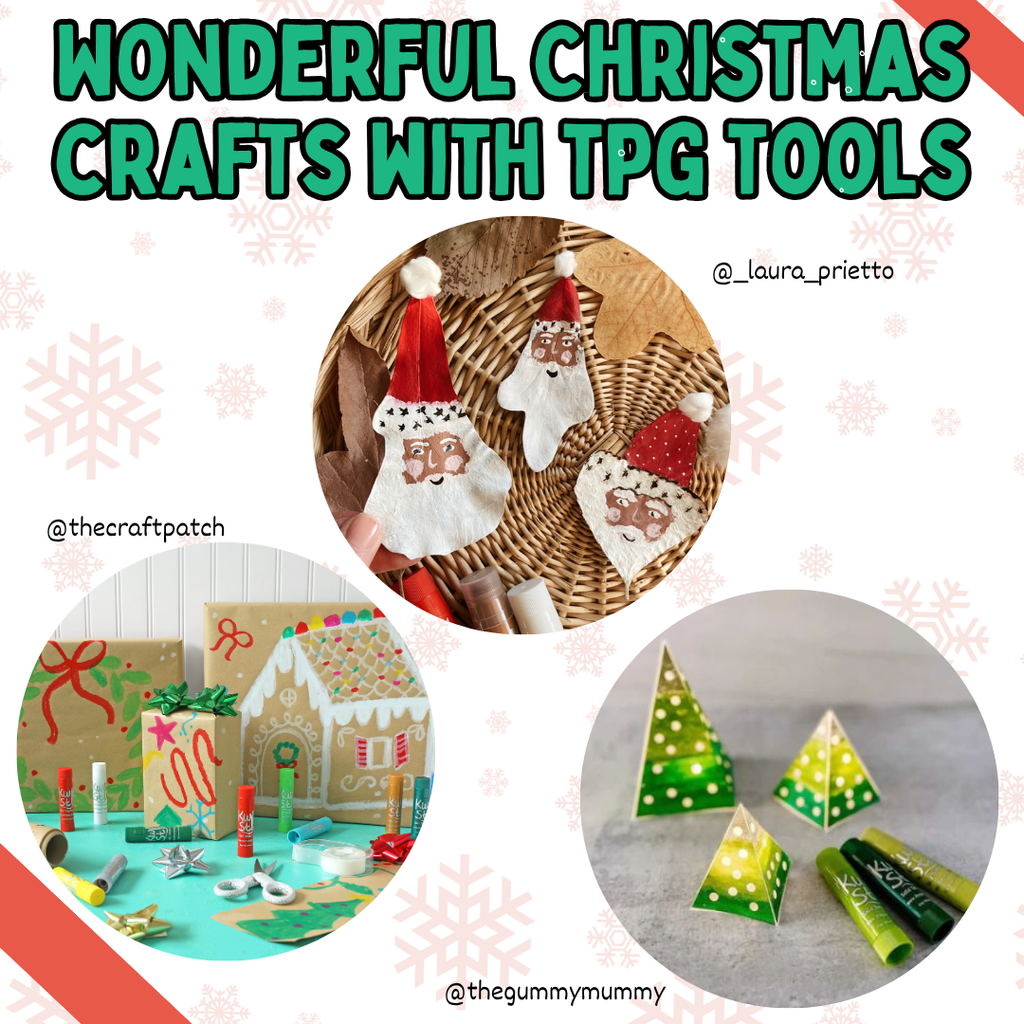 Wonderful Christmas Crafts with TPG Creations Art Tools!