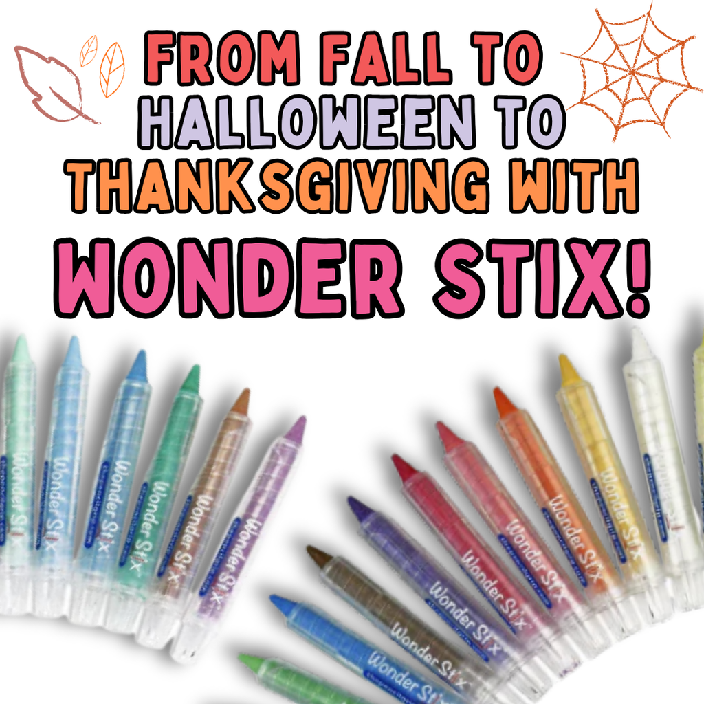Quick-Change Seasonal Designs: Fall to Halloween to Thanksgiving with Wonder Stix
