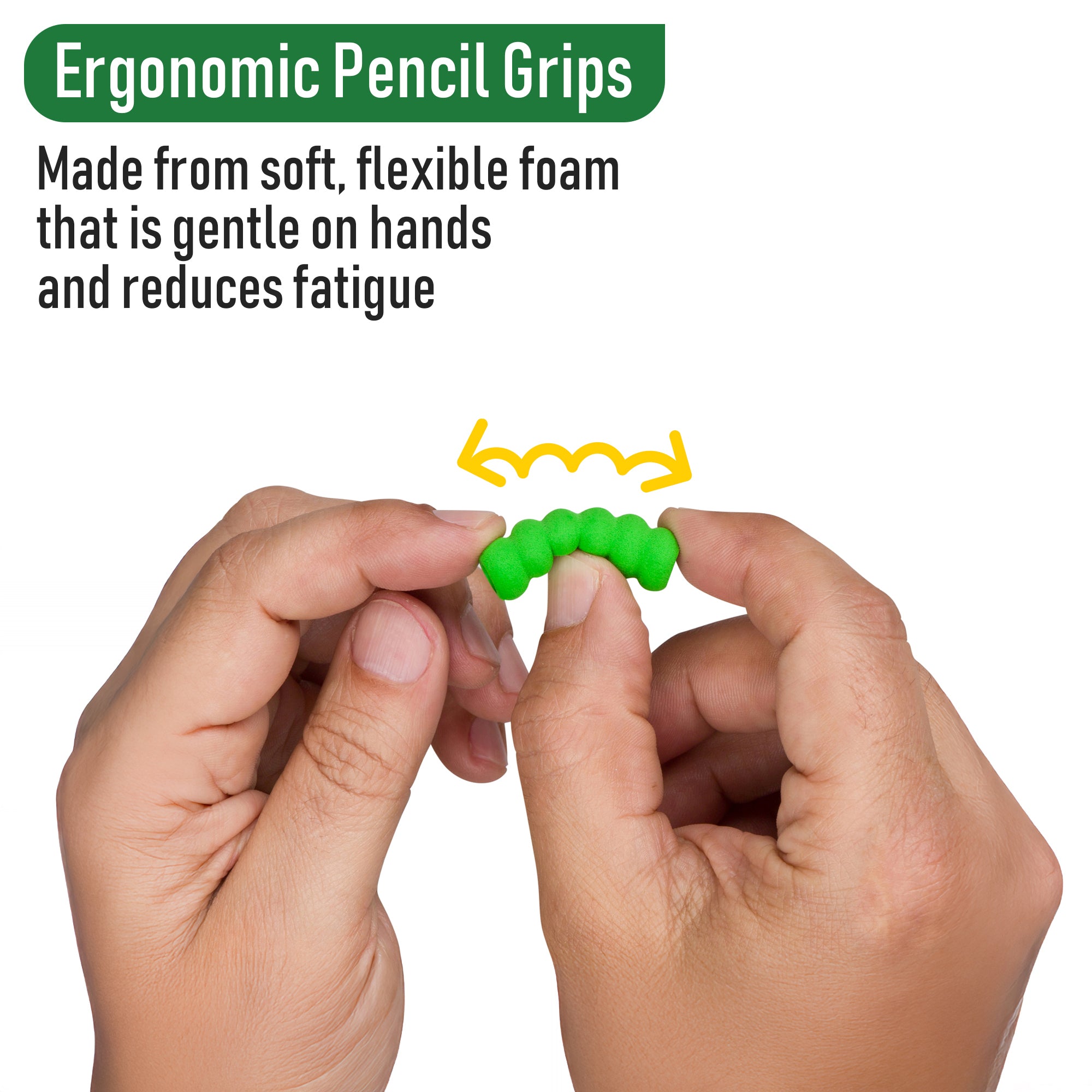 Ridged Foam Pencil Grip, 12 Pack – TPG Creations/The Pencil Grip, Inc.
