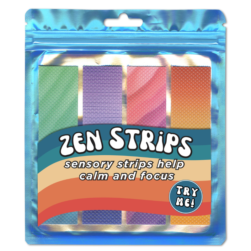 zen strips, calming strip in bumpy gradient