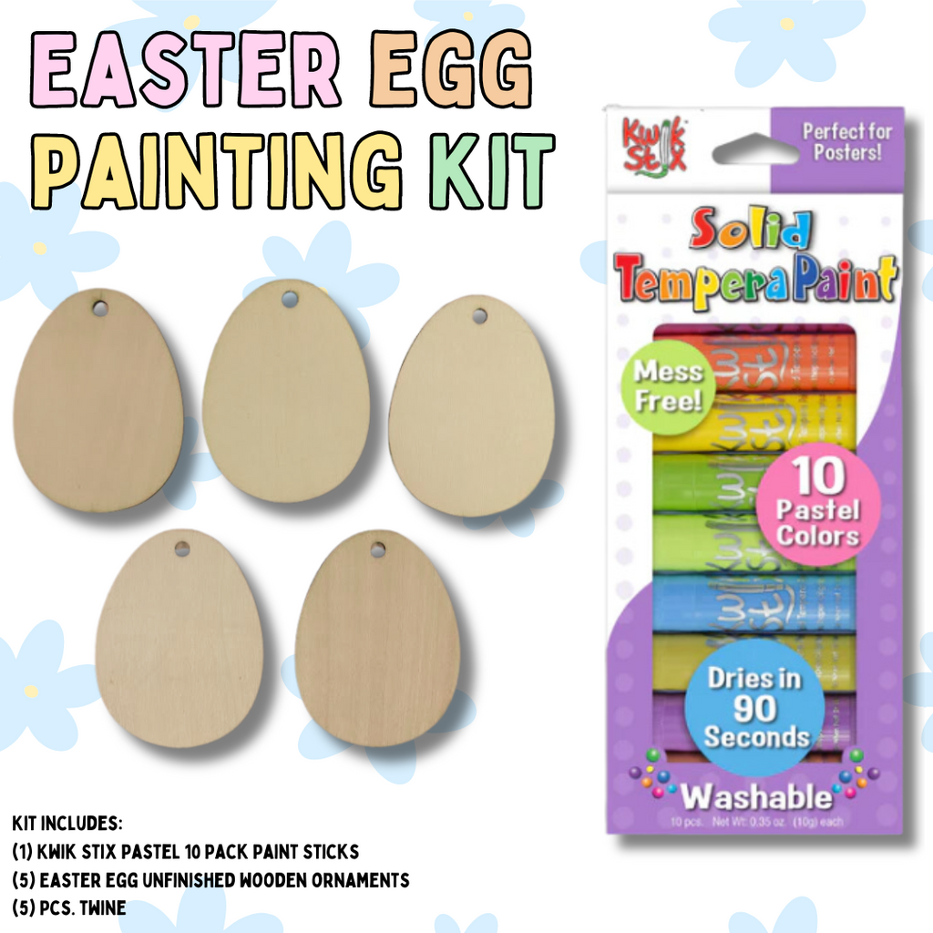 egg painting kit with kwik stix