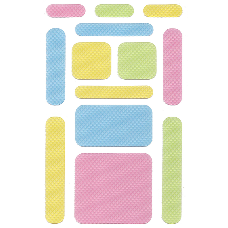 anywhere zen strips in pastel colors