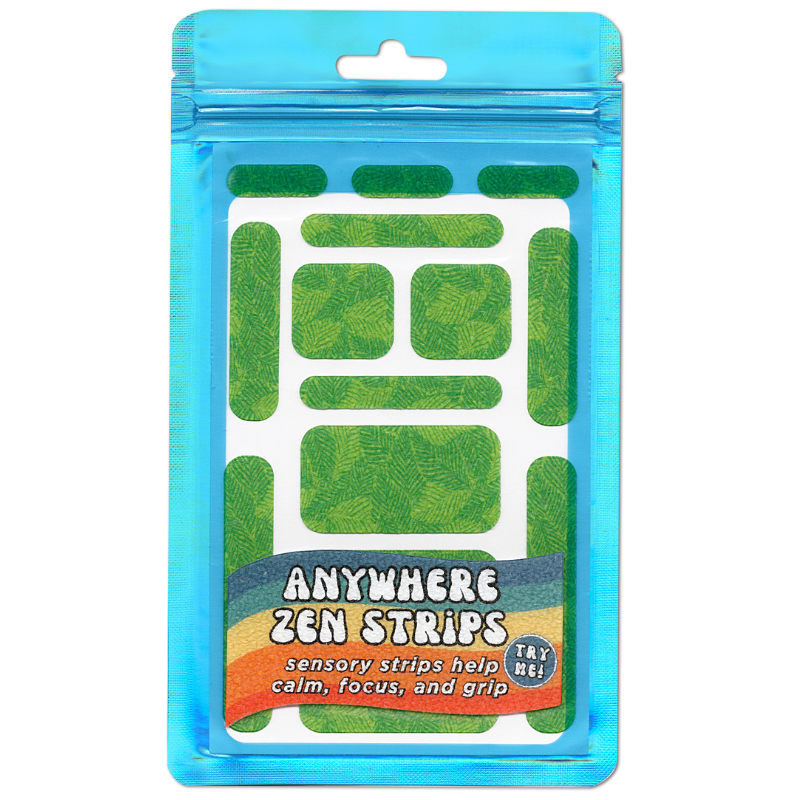 anywhere zen strips in palm leaves pattern packaging