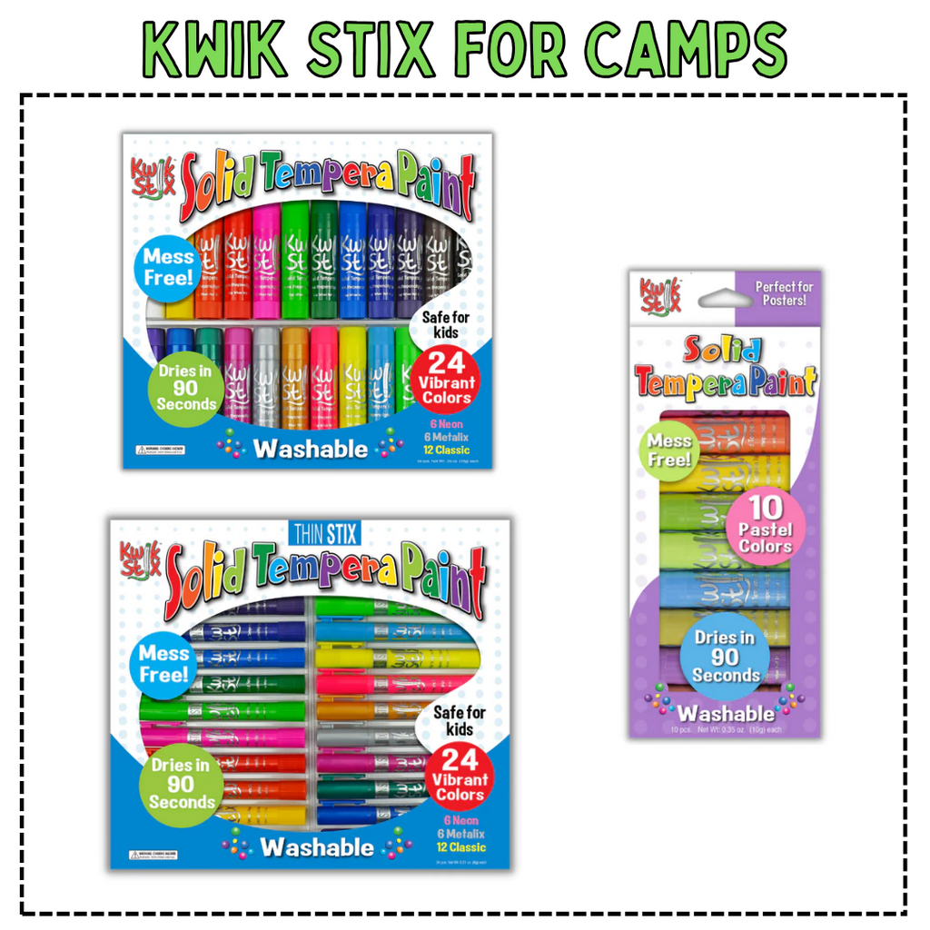 kwik stix art camp bundle