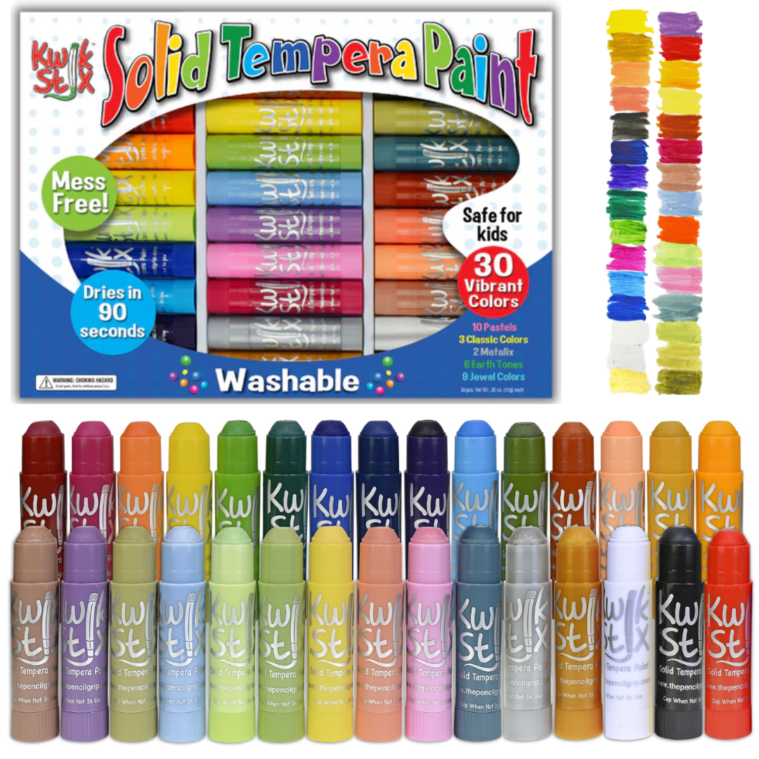 Kwik Stix Paint Sticks, Set of 30 Colors – TPG Creations/The