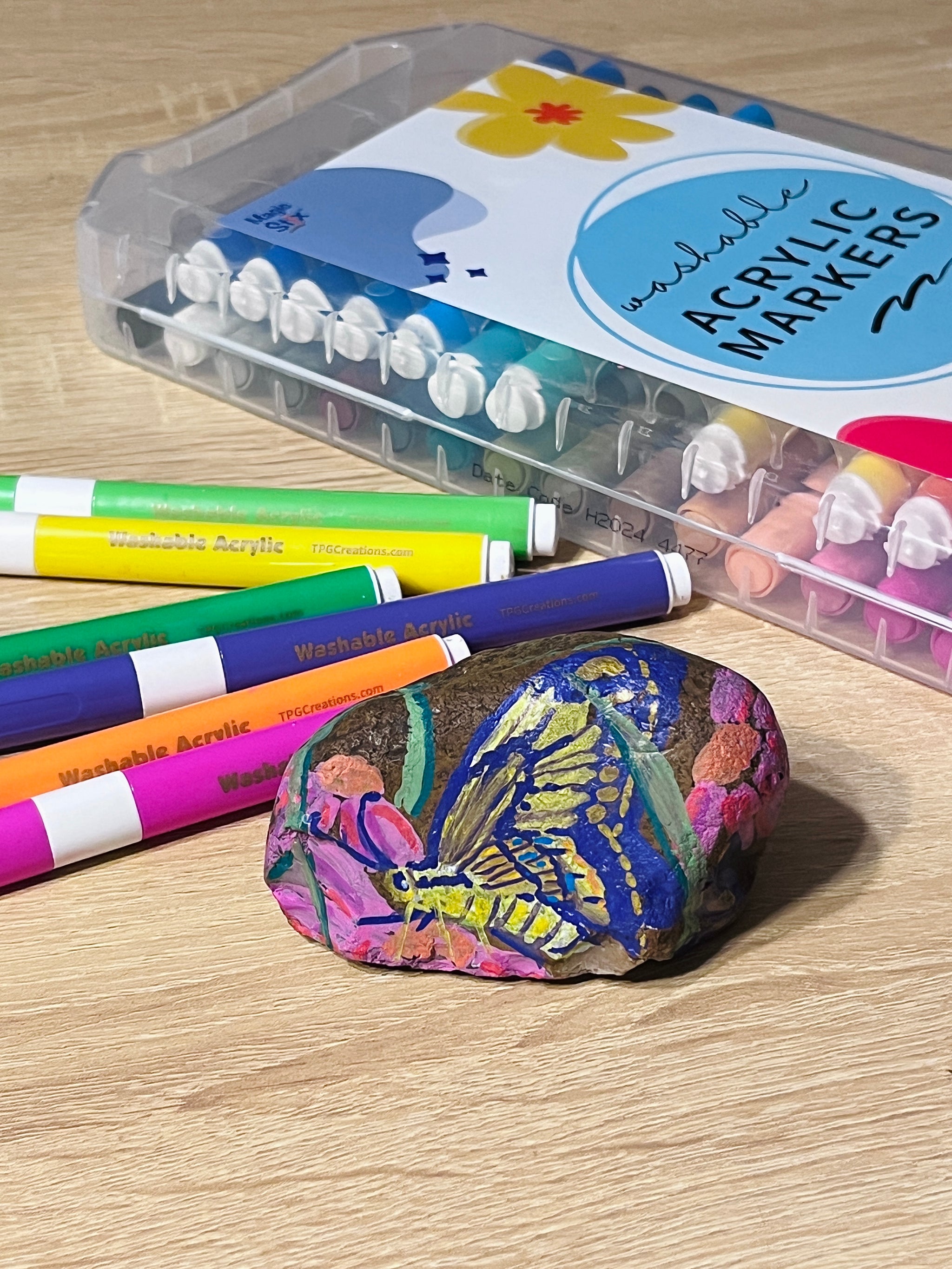 Magic Stix, Washable Acrylic Markers, 24 Pack – TPG Creations/The