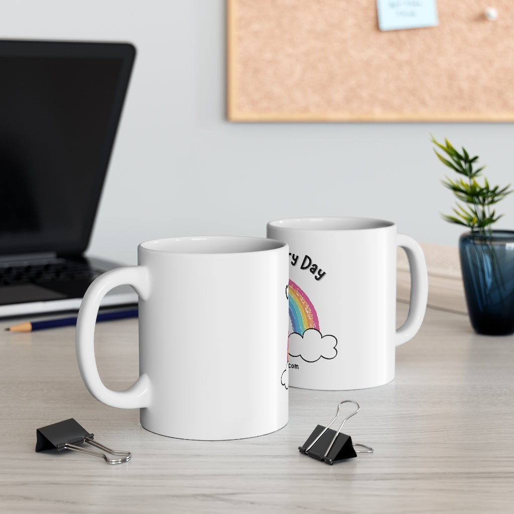 2 create everyday coffee mugs on work desk