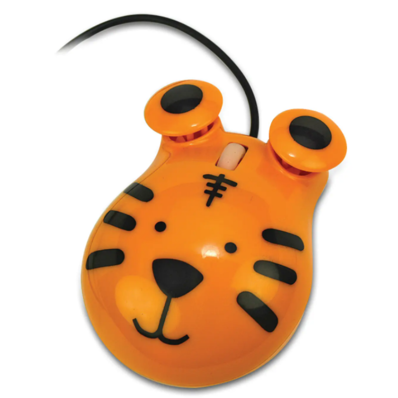 tiger shaped computer mouse