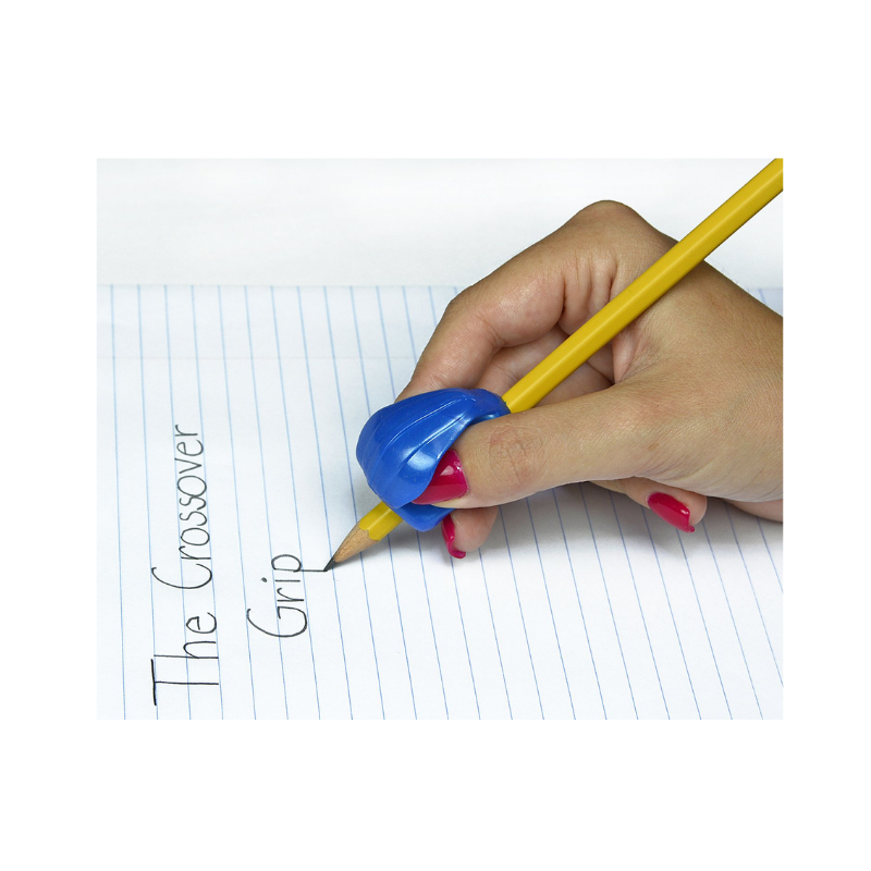 the crossover pencil grip on pencil great for coloring and writing