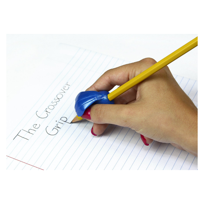 metallic crossover pencil grip improve handwriting 
